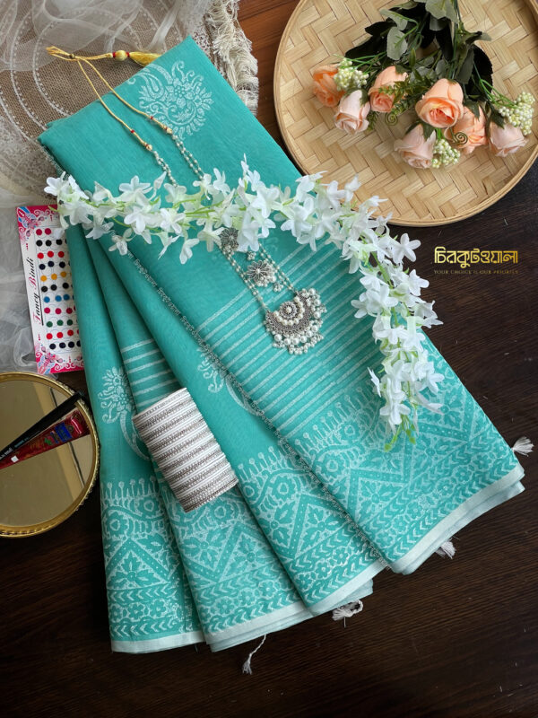 প্রিমিয়াম সেমি মসলিন শাড়ি