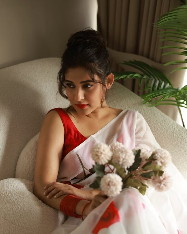 প্রিমিয়াম চান্ডেরী সিল্ক শাড়ি - Image 5