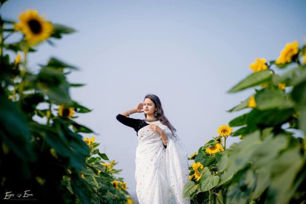 প্রিমিয়াম ধুপিয়ান সিল্ক শাড়ি - Image 3