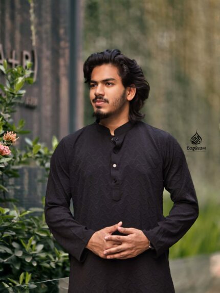 China Popcorn panjabi 02 Colour (Black)